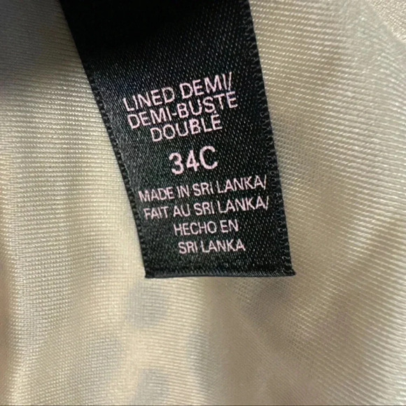 NWT $48 34C Victoria's Secret Lined Demi Buste Women's Bra Sexy Leopard Print - Picture 6 of 6